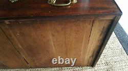 18TH CENTURY CHEST English George III Mahogany Antique Chest of Drawers c. 1790