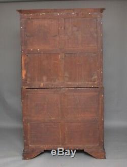 18th Century mahogany chest on chest / tallboy