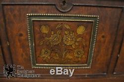 1905-1929 Berkey & Gay Mahogany Secretary Desk Antique Dresser Chest Vanity 46.5