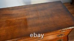 1920 Pair of Antique Chippendale Mahogany commodes / chest of drawers