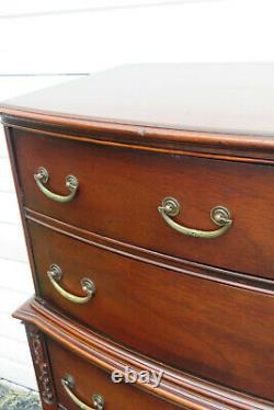 1940s Mahogany Tall Chest of Drawers 1627