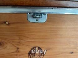 1948 Lane Cedar Hope Chest Pristine Condition Style 2218 TRUNK LOCK DISASSEMBLED