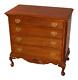 1950s Queen Anne Mahogany Bachelors Chest