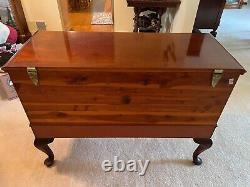1952 Lane Cedar Chest Queen Anne Style Mahogany Original Tags Very Nice