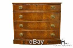 1960's Duncan Phyfe Mahogany 38 Bachelor's Chest of Drawers D731-16
