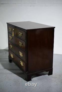 1960s Chippendale Style Mahogany Chest by Kittinger of Buffalo New York
