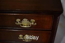 1960s Chippendale Style Mahogany Chest by Kittinger of Buffalo New York
