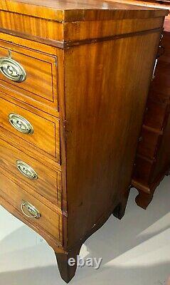 19th c Scottish Mahogany Chest of Drawers with Mickie Family Provenance