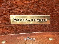 20th C Maitland Smith Chippendale Antique Style Mahogany Dresser / Chest