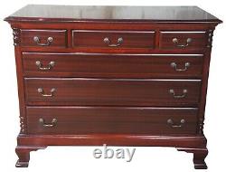20th Century American Mahogany Chippendale Style Chest or Dresser 36