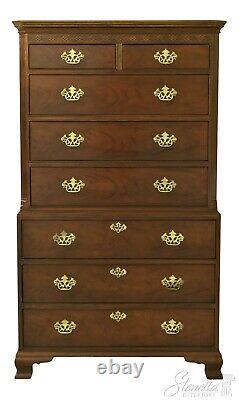 33343EC BAKER Chippendale Style Mahogany Chest Of Drawers