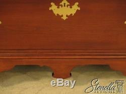 41256E BARTLEY Collection Chippendale Solid Cherry Chest On Chest