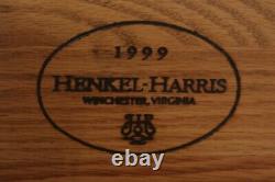 51323EC HENKEL HARRIS Marble Top Mahogany Empire Chest Or Server