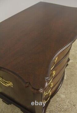 57501EC Chippendale Style Serpentine Curved Front Mahogany Chest