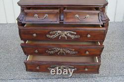 60459 Mahogany Bachelor Chest Dresser Night Stand Table
