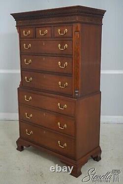 61276EC COUNCILL CRAFTSMEN Chippendale Mahogany High Chest