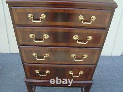 61966 HICKORY CHAIR Banded Mahogany Silverware Silver Chest Server Cabinet