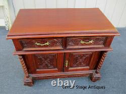 62903 Solid Mahogany Bachelor Chest Dresser Nightstand