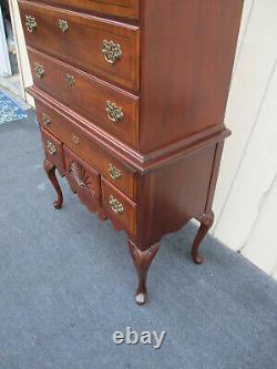 63097 STANLEY STONELEIGH Furniture High Boy Dresser Chest