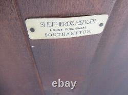 63509 Antique ENGLISH Mahogany Dresser Chest sideboard