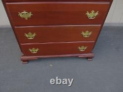 63911 Solid Mahogany High Chest Dresser