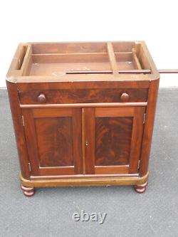 64139 Antique Empire Victorian Washstand Chest Dresser
