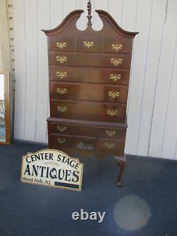 64304 ETHAN ALLEN Mahogany High Boy Dresser Chest