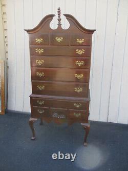 64304 ETHAN ALLEN Mahogany High Boy Dresser Chest