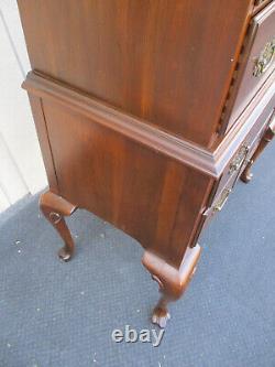 64304 ETHAN ALLEN Mahogany High Boy Dresser Chest