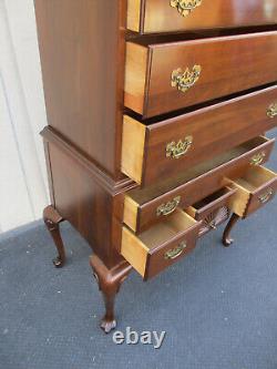 64304 ETHAN ALLEN Mahogany High Boy Dresser Chest