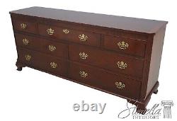 64655EC BAKER Chippendale Style Mahogany Dresser