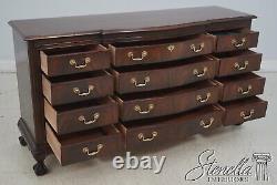 64850EC DREXEL Ball & Claw Mahogany Chippendale Dresser