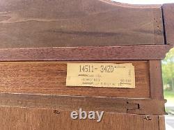 64886 THOMASVILLE Mahogany 2 piece High Chest Dresser