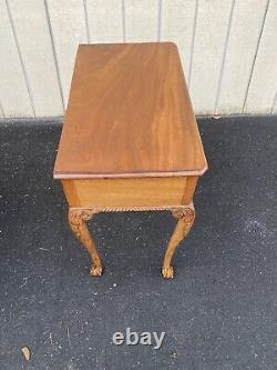 65015 Mini Chippendale Mahogany Low Boy Chest Dresser Nightstand