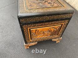 65381 Oriental Blanket Storage Chest