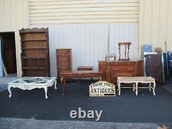 65494 Burled Mahogany Washstand Chest