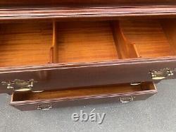 65558 Solid Mahogany Georgetown Galleries High Chest Dresser