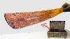 7th Century Antique Rusty Japanese Katana Sword Restoration Found In Antique Trunk