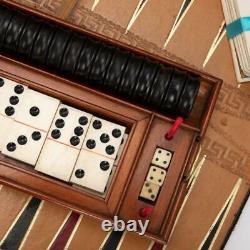 ANTIQUE 19thC VICTORIAN MAHOGANY GAMES COMPENDIUM, CARDS & BOARD GAMES c. 1890