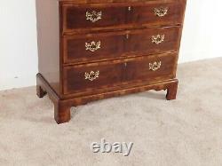 ANTIQUE Chippendale Henredon ASTON COURT Inlaid Mahogany Tall Chest or Highboy