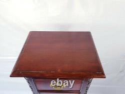 A RARE MAHOGANY/ ANTIQUE Tallboy chippendale style Chest of Drawers Claw feet