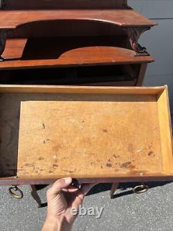 A Rare Antique R. J. Horner Mahogany Lingerie Chest With Mirror, Circa 1900