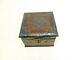 Antique 1800's Wood Western Rustic Treasure Chest Box Lockable 6 x 6 x 4 1/2