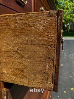 Antique 18th Century George III Mahogany Chest on Chest Shipping Available