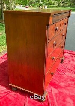 Antique 19th Century Empire Chest of Drawers Shipping Available