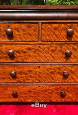 Antique 19th Century Empire Chest of Drawers Shipping Available