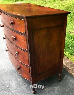 Antique 19th Century Federal Sheraton Chest of Drawers Shipping Available