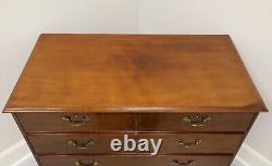 Antique 19th Century Mahogany Chippendale Five-Drawer Chest