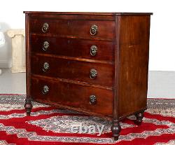 Antique Chest Of Drawers Cuban Mahogany 19th Century Victorian
