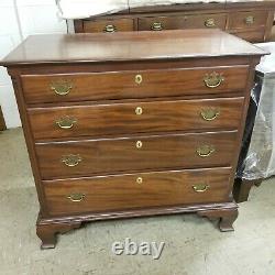 Antique Colonial Mahogany chest, excellent condition